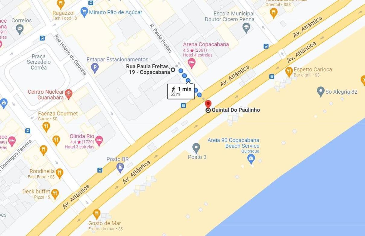 Pf12 - Studio A 1 Minuto Da Praia De Copacabana Rio de Janeiro Exterior photo
